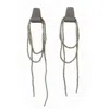 Waiwai Women's Neutrals Bliss Beaded Dangle Earrings In Black