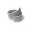 Waiwai Women's Ribbed Cuff Bracelet White In White