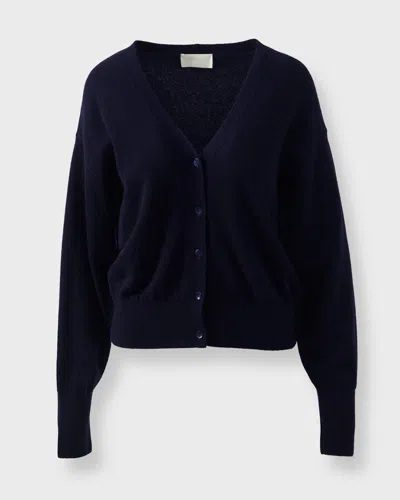 Wakakuu Icons Cardigan Harrow Cashmere In Blue