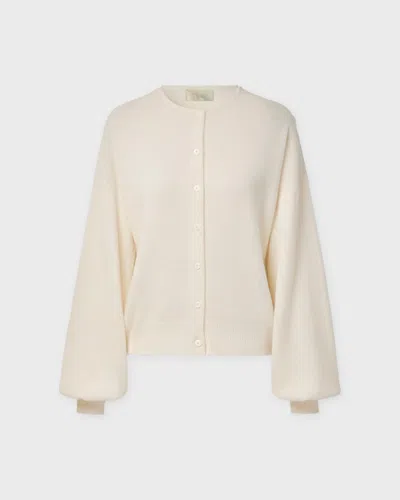Wakakuu Icons Cardigan Lou In White