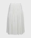 Wakakuu Icons Kjol Dover Pleated Vit