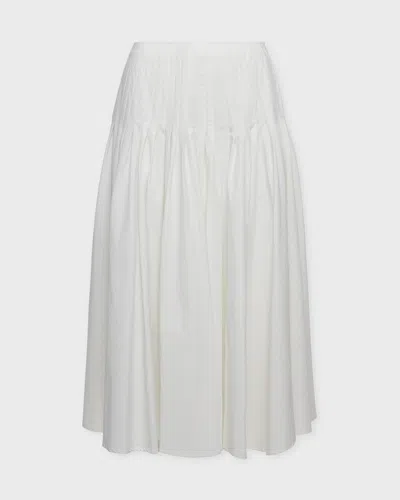 Wakakuu Icons Kjol Dover Pleated Vit