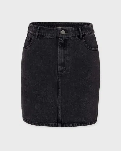 Wakakuu Icons Kjol Cleo Denim Grey Wash