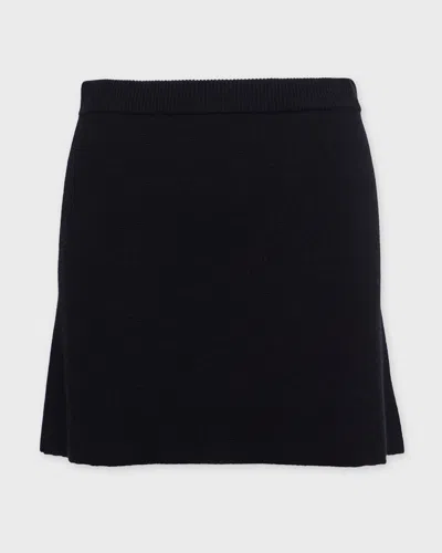 Wakakuu Icons Skirt Coventry Wool In Black
