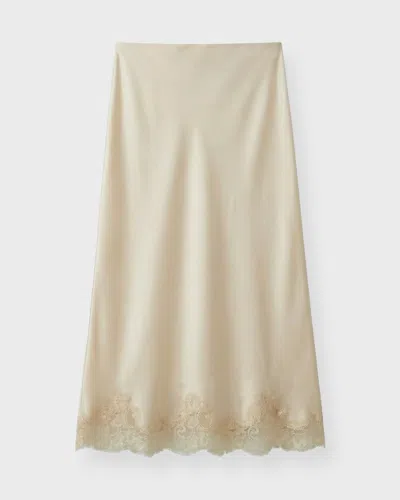 Wakakuu Icons Skirt Lior Lace In Yellow