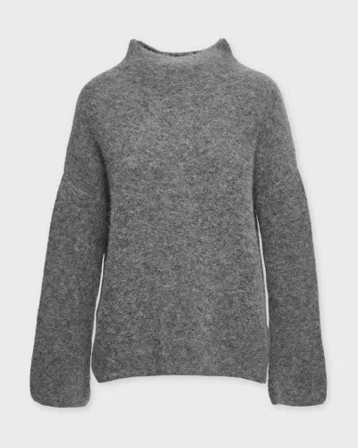 Wakakuu Icons Sweater Cruz Funnel Neck In Gray