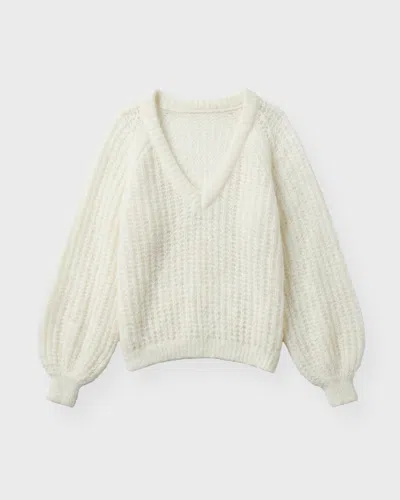 Wakakuu Icons Sweater Easton In White