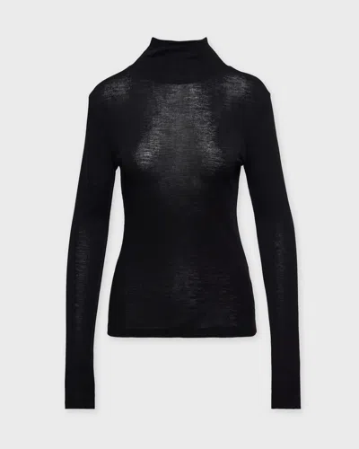 Wakakuu Icons Sweater Turtleneck Merino Wool In Black