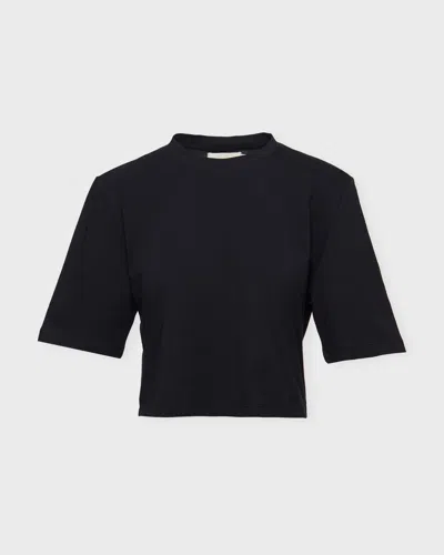 Wakakuu Icons T-shirt Cropped Padded Svart