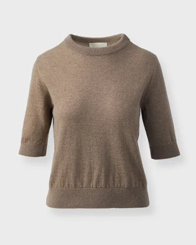 Wakakuu Icons Top London Cashmere In Brown