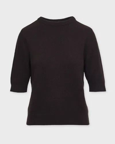 Wakakuu Icons Top London Wool Cashmere In Brown