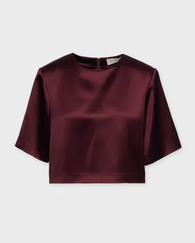Wakakuu Icons Topp Essa Satin Burgundy
