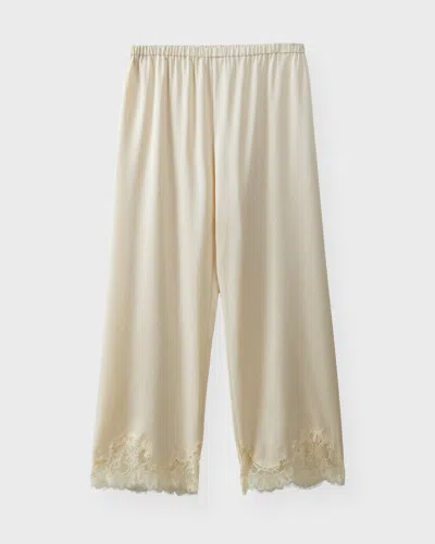 Wakakuu Icons Trousers Rayna Lace In Yellow