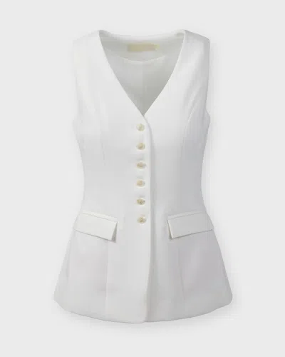 Wakakuu Icons Waistcoat V In White