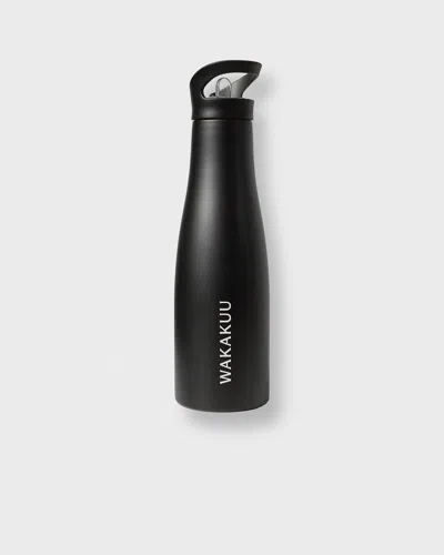 Wakakuu Vattenflaska  Metall 600 ml In Black