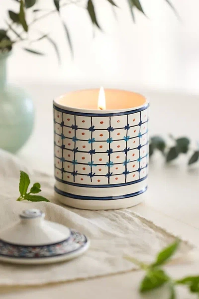 Waks Skyros Candle, Mint + Eucalyptus