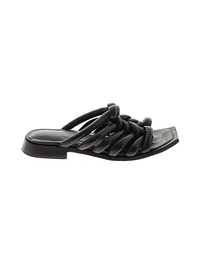 Pre-owned Wal & Pai Sandals In Black