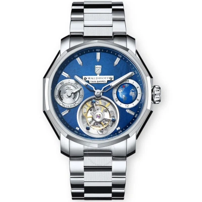 Waldhoff Continental Blue Dial Men's Watch Continental Royal Blue In Metallic