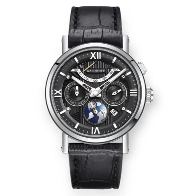 Waldhoff Multimatic Ii Automatic Black Dial Men's Watch  Multimatic Ii Obsidian Black