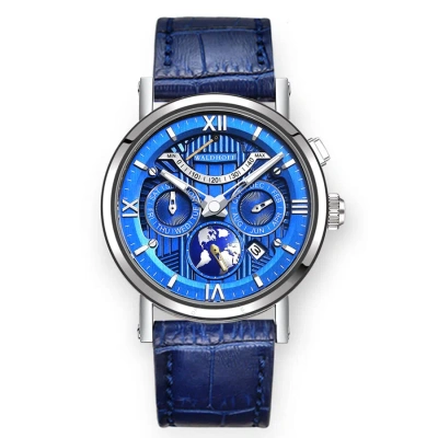 Waldhoff Multimatic Ii Automatic Blue Dial Men's Watch  Multimatic Ii Royal Blue