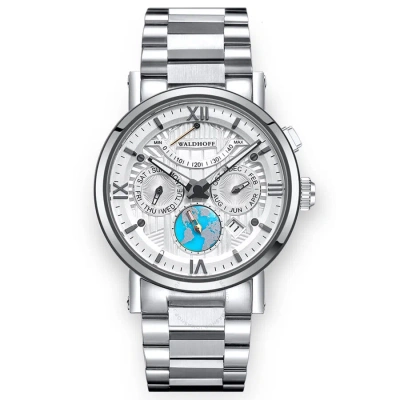 Waldhoff Multimatic Ii Automatic Silver Dial Men's Watch Mw-16at-3tm In Metallic