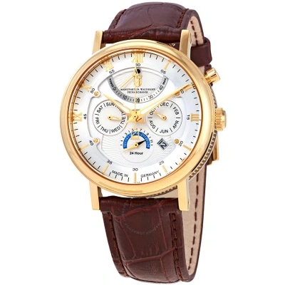 Waldhoff Multimatic Silver Dial Men's Watch Mwf-03-gg-01-wbr In Brown