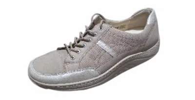 Waldläufer Women's Bless Shoe In Beige In Grey