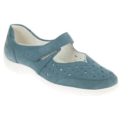 Waldläufer Women's Henni Dora Casual Shoe In Denim In Multi