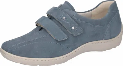 Waldläufer Women's Henni Joy Shoes In Denim In Multi