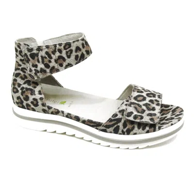 Waldläufer Women's Marigold Sandal In Leopard In Multi