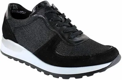 Waldläufer Women's Nila Lace-up Shoes In Black