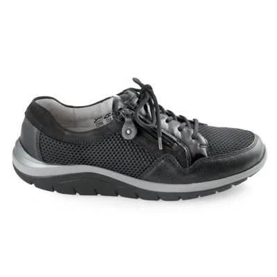 Waldläufer Women's Wish Sneaker In Black