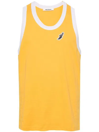 Wales Bonner Abebe Tank Clothing In Turmeric