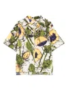 Wales Bonner Althea Floral Print Shirt In Neutrals