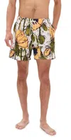 Wales Bonner Althea Shorts 7 Poppy Yellow In Poppy Yellow