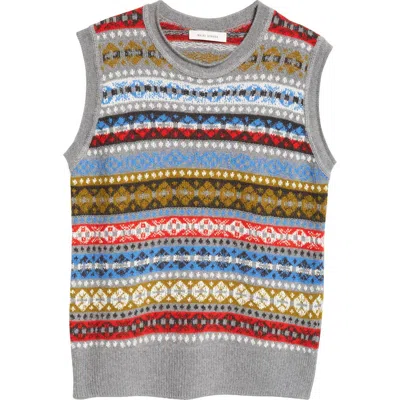 Wales Bonner 'astral' Knitted Vest In Multicolor