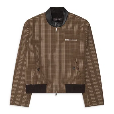 Wales Bonner Wales Boner Axis Slim Fit Jacket In Animal Print