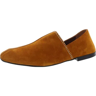 Wales Bonner Babush Collapsible Heel Slippers Mens Leather Loafer Slippers