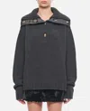 Wales Bonner Ballad Knit Top In Grey