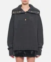 Wales Bonner Ballad Knit Top In Grey