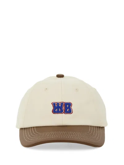 Wales Bonner Baseball Hat With Logo In White