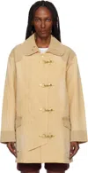 Wales Bonner Beige 'the Sierra' Coat In Neutral