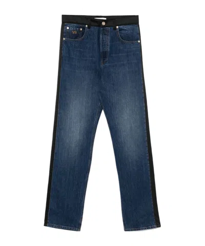 WALES BONNER BELT-LOOP JEANS