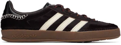 Wales Bonner Black Adidas Originals Edition Gazelle Pony Sneakers In Multi