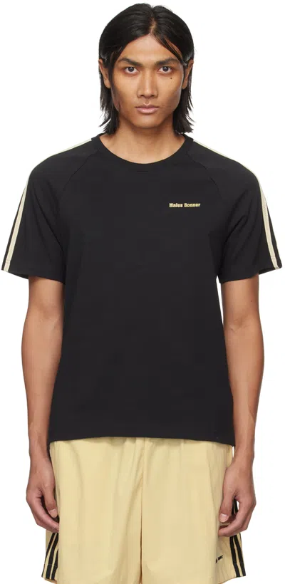 Wales Bonner Black Adidas Originals Edition Statement T-shirt