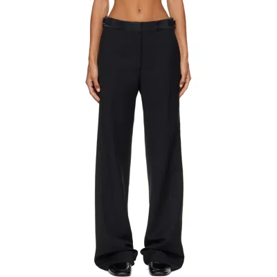 Wales Bonner Black Gallery Tuxedo Trousers
