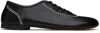 Wales Bonner Black Lace-up Oxfords In 999 Black