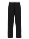 Wales Bonner Black Straight Leg Joggers In Black