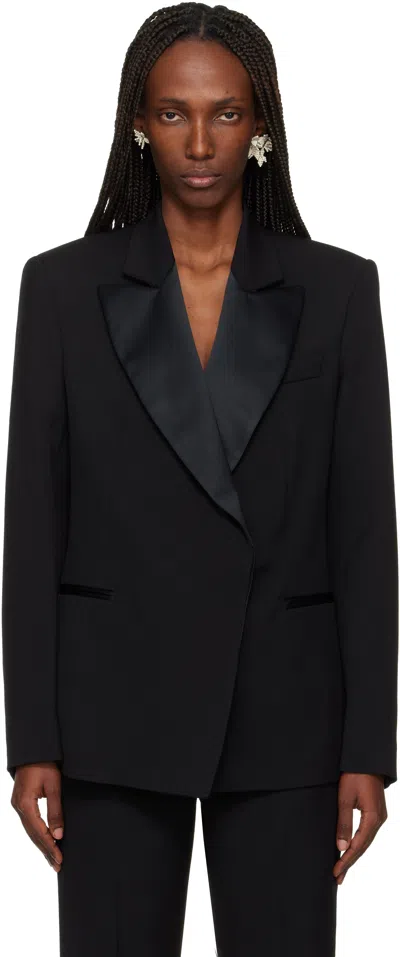 WALES BONNER BLACK 'THE HARMONY' BLAZER