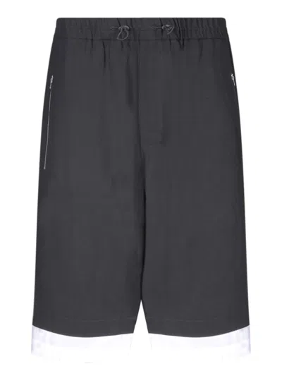 WALES BONNER WALES BONNER BLACK WALES BONNER SHORTS